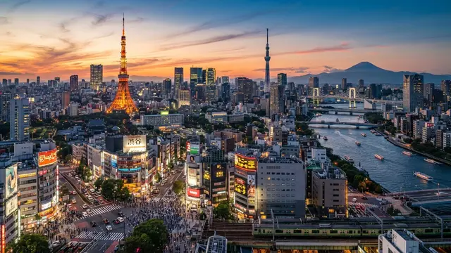 Rutas a pie autoguiadas por Tokio