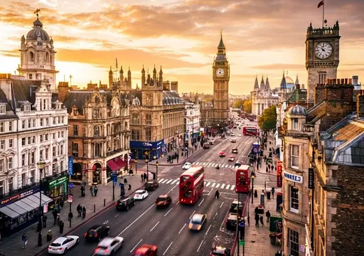 Self-guided walking tours in Broadway